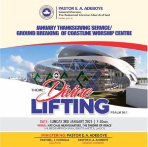 Read more about the article January 2021 Thanksgiving Service – Pastor E.A Adeboye