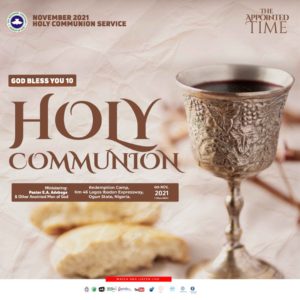 Read more about the article Holy Communion (November 2021)